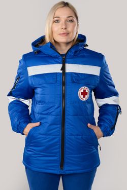 Куртка утепленная женская Скорая Помощь MedicLine (Dewspo)