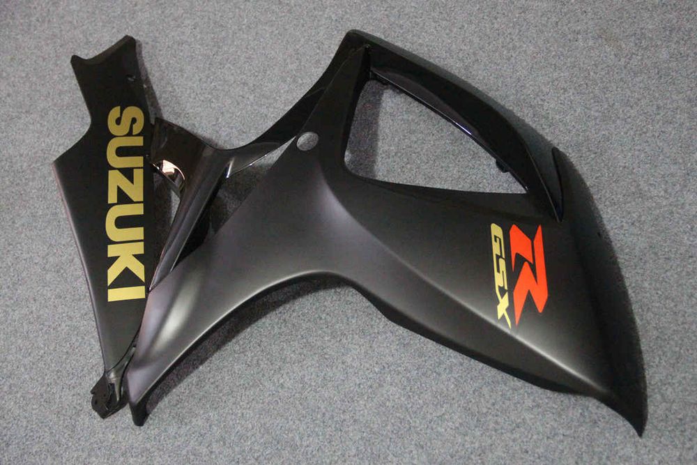 Комплект пластика для мотоцикла Suzuki GSX-R600/750 06-07 Черный с Золотыми наклейками COLOR+