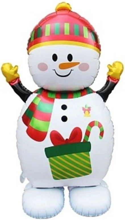 К 3D Фигура Снеговик 135 см.