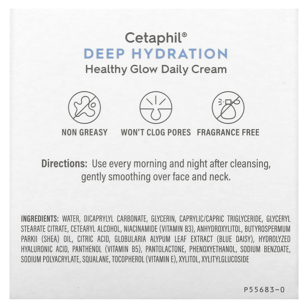 Cetaphil, Ежедневный крем Healthy Glow, без отдушек, 48 г (1,7 унции)