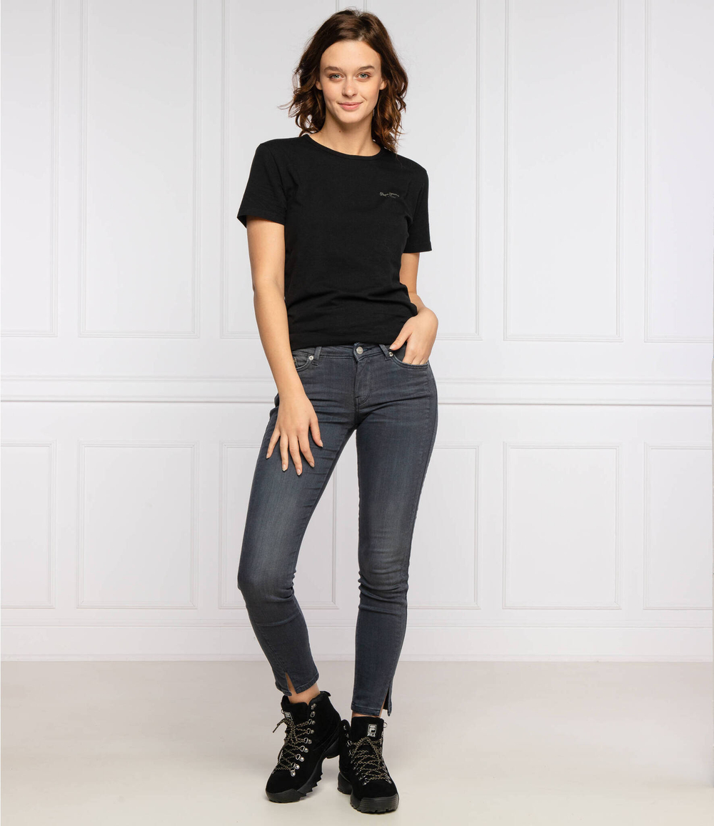 джинсы pixie twist Pepe Jeans London - серый(PL2039090)