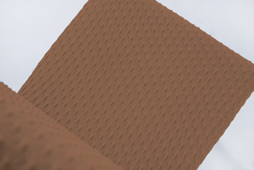 Чехол на стул без оборки Стрейч, цвет Кофе с молоком, Набор 4 шт.