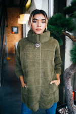 Кардиган с воротником стойкой Nadya