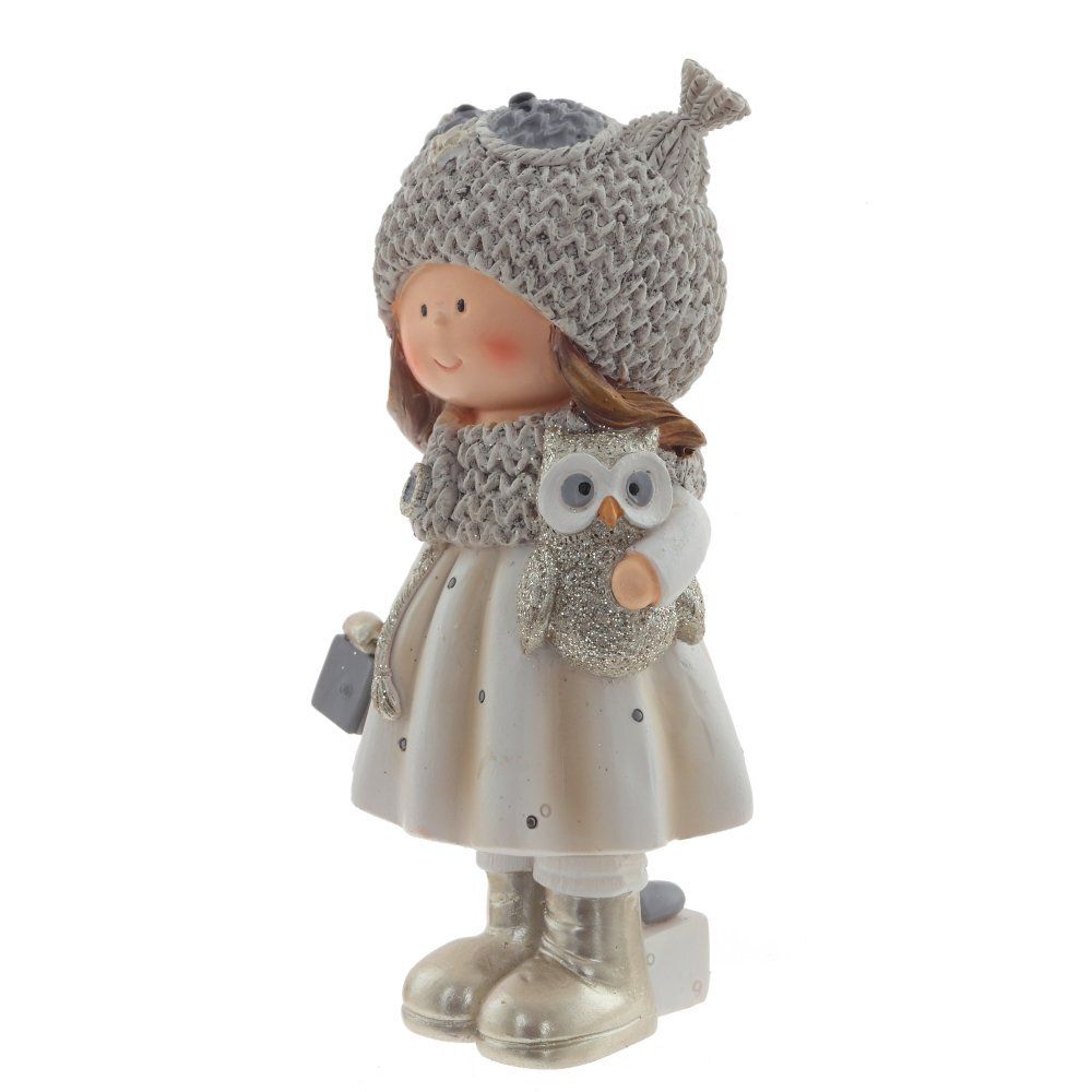 GAEM Фигурка декоративная "Мальчик/Девочка", L5,5 W4,5 H11,5 см, 4в.