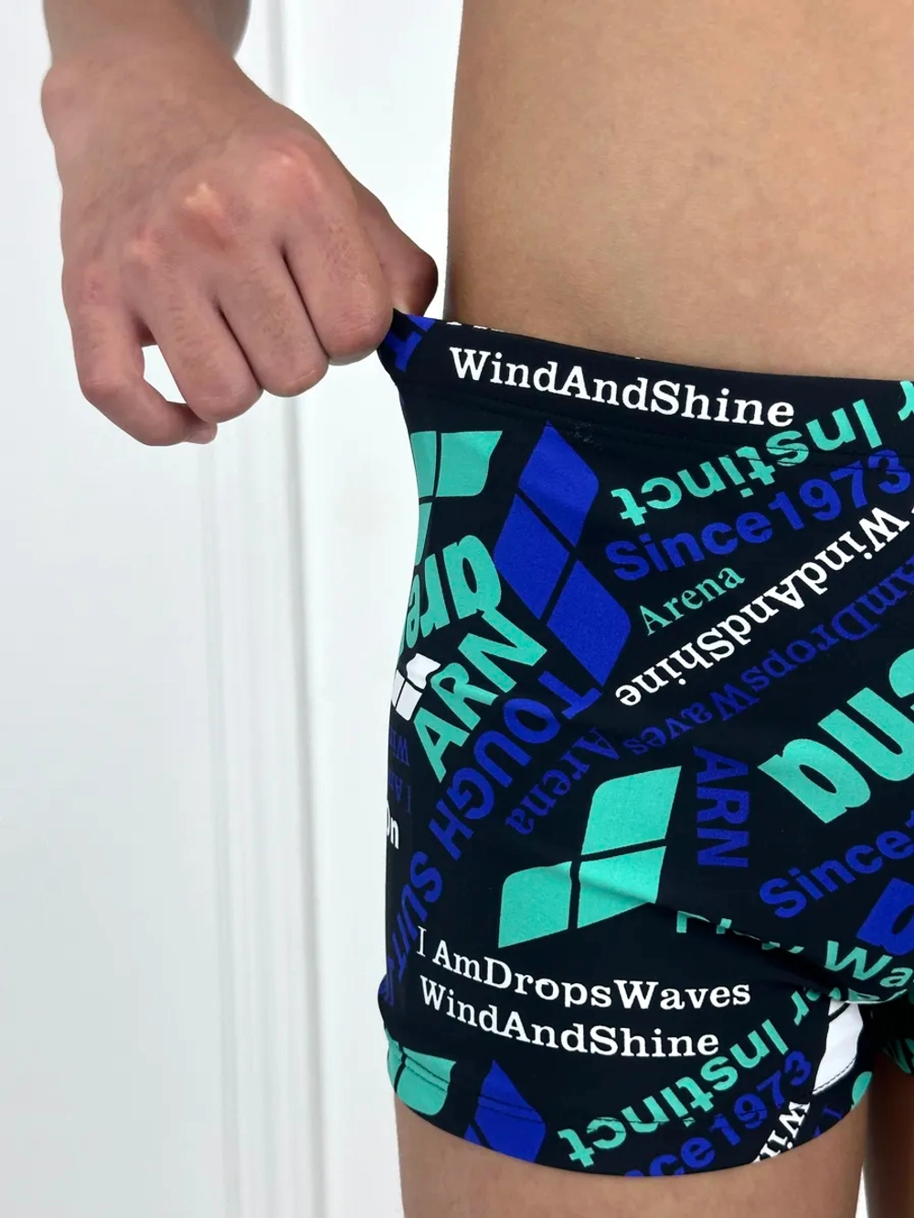 плавки боксеры спортивные для пляжа и бассейна arena