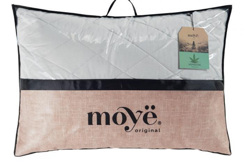 Подушка MOYE Original КОНОПЛЯ упругая