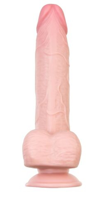 Телесный реалистичный фаллоимитатор My Dear - 22,5 см. (Цвет: телесный)