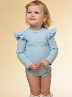 Боди с кружевной спинкой