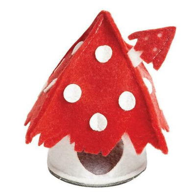 Домик для мелких животных из войлока "Мухомор", 140*80*80мм, Gamma