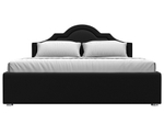 Кровать интерьерная Афина 160, Черный, Экокожа, 27882