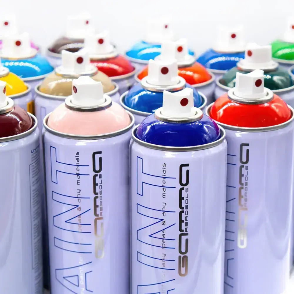 Для рекламы на асфальте и временной разметки белая краска акриловая 520 мл