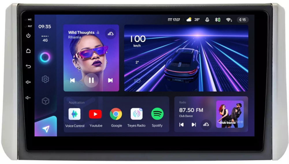 Магнитола для Mitsubishi Xpander, Xpander Cross (рамка под 9") - Teyes CC3L на Android 10, 8-ядер, CarPlay, 4G SIM-слот