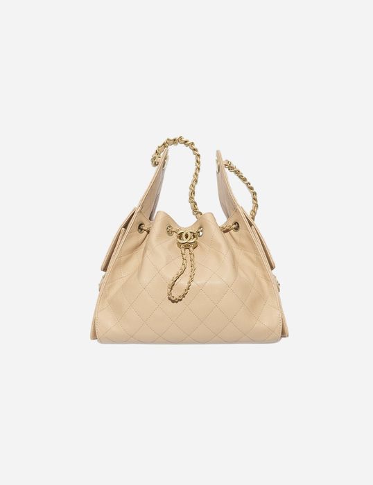 Сумка Chanel 25 Small Handbag Grained Calfskin & Gold-Tone Metal 