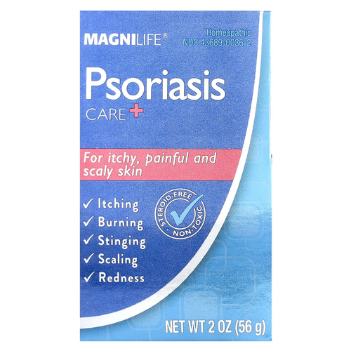 MagniLife, Psoriasis Care +, концентрированный увлажняющий гель, 56 г (2 унции)