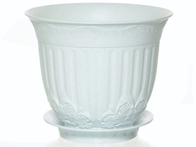 Кашпо Европа 0,3л белое