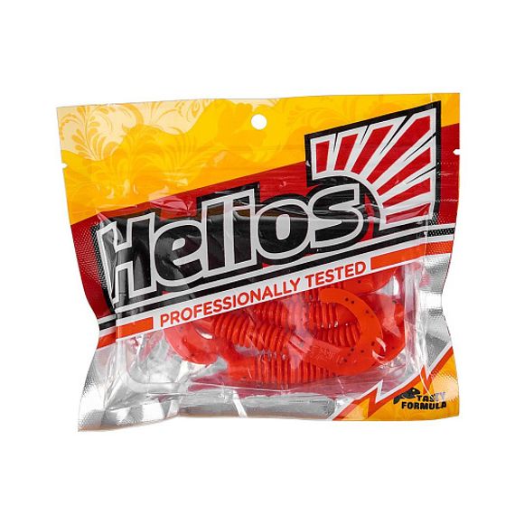 Твистер Din 3,11&#39;/7,9см Pepper Red 6шт. (HS-33-030) Helios