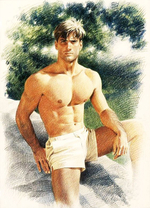 Edward Nicholas Backes aka Nick Backes - эротическое искусство художника Ника Бэкса. 18+