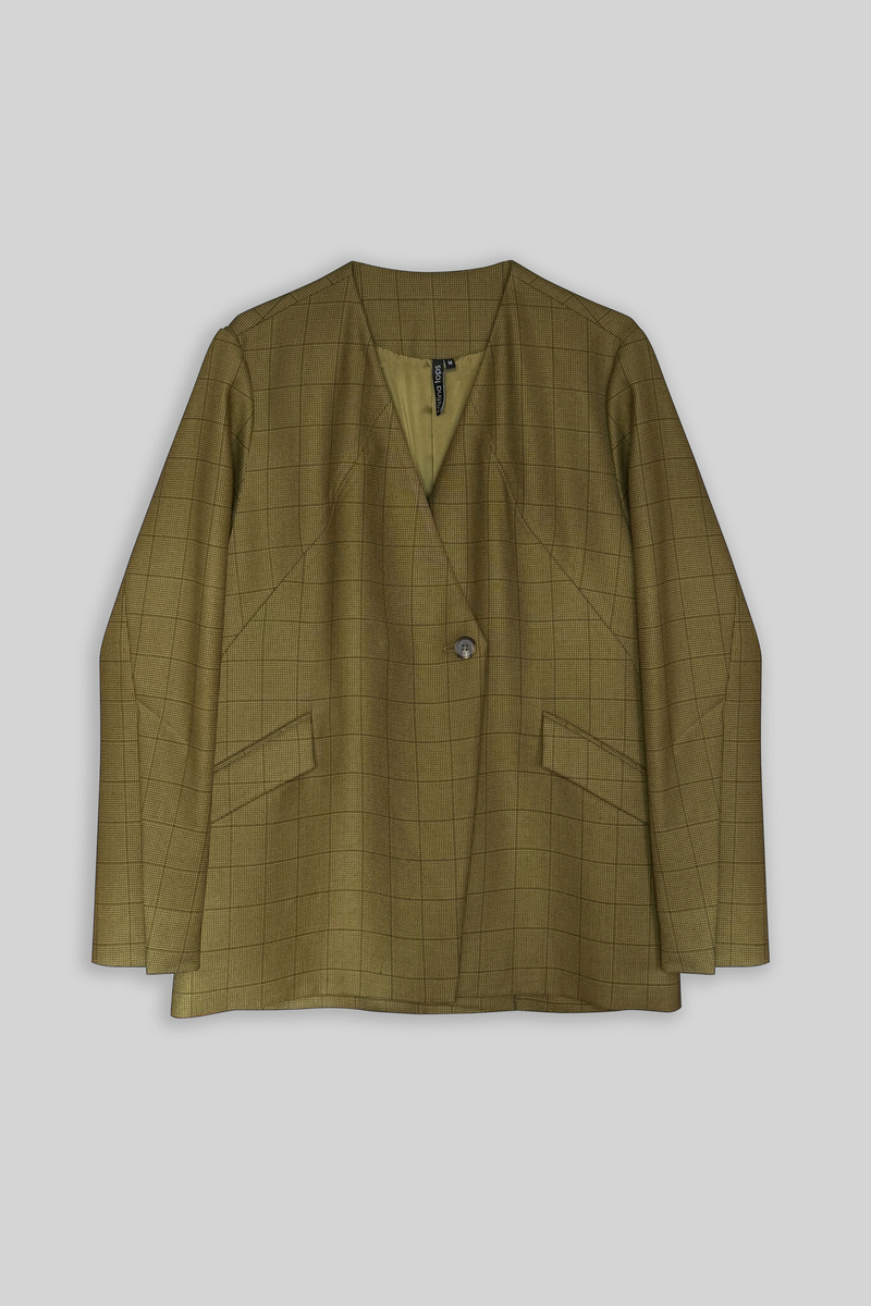 Жакет двубортный