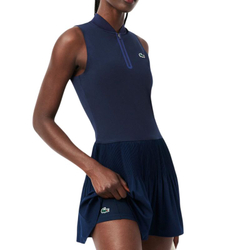 Теннисное платье Lacoste Ultra Dry - navy blue