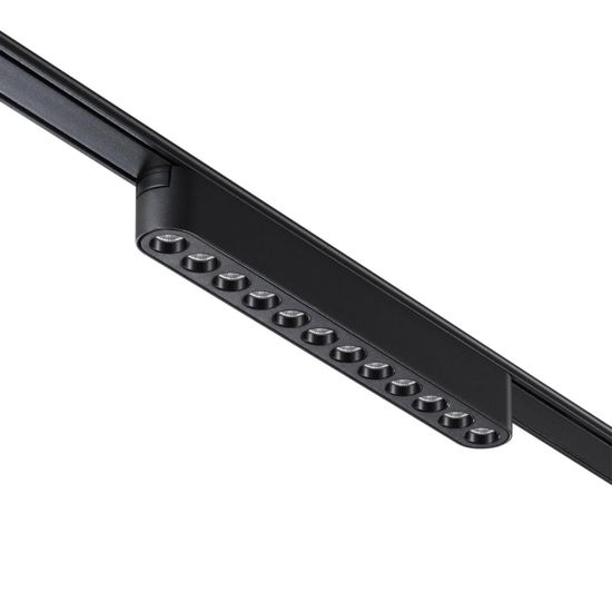 359076 SHINO NT23 179 черный Трековый светильник для низковольтного шинопровода IP20 LED 12W 48V 4000K 1140Лм SMAL