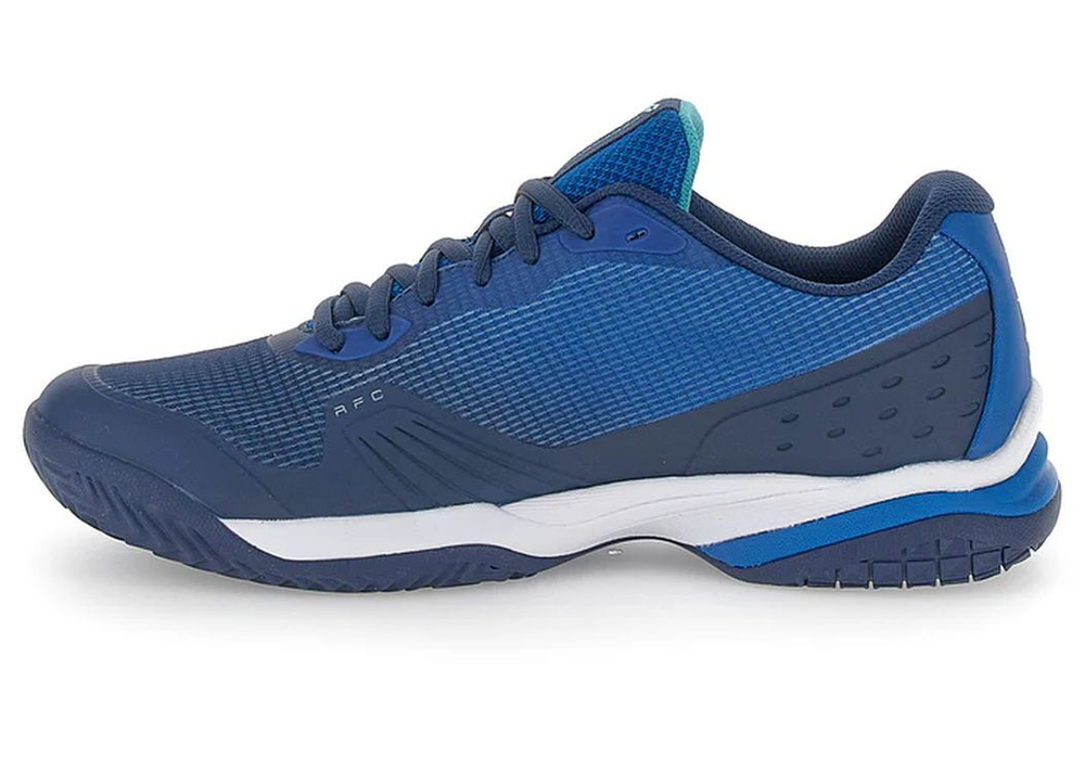 Мужские кроссовки теннисные Lotto Mirage 400 ALR - ocean blue/all white/mykonos blue