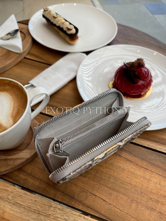 Мини кошелёк из кожи питона WA-123