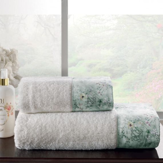 Набор полотенец Polina 3 предмета + ароматизатор TIVOLYO HOME