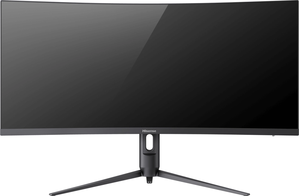 Монитор Hisense 34" 34G6K-PRO черный VA LED 1ms 21:9 HDMI M/M матовая 4000:1 280cd 89гр/89гр 3440x1440 180Hz FreeSync Premium DP 2K 6.75кг