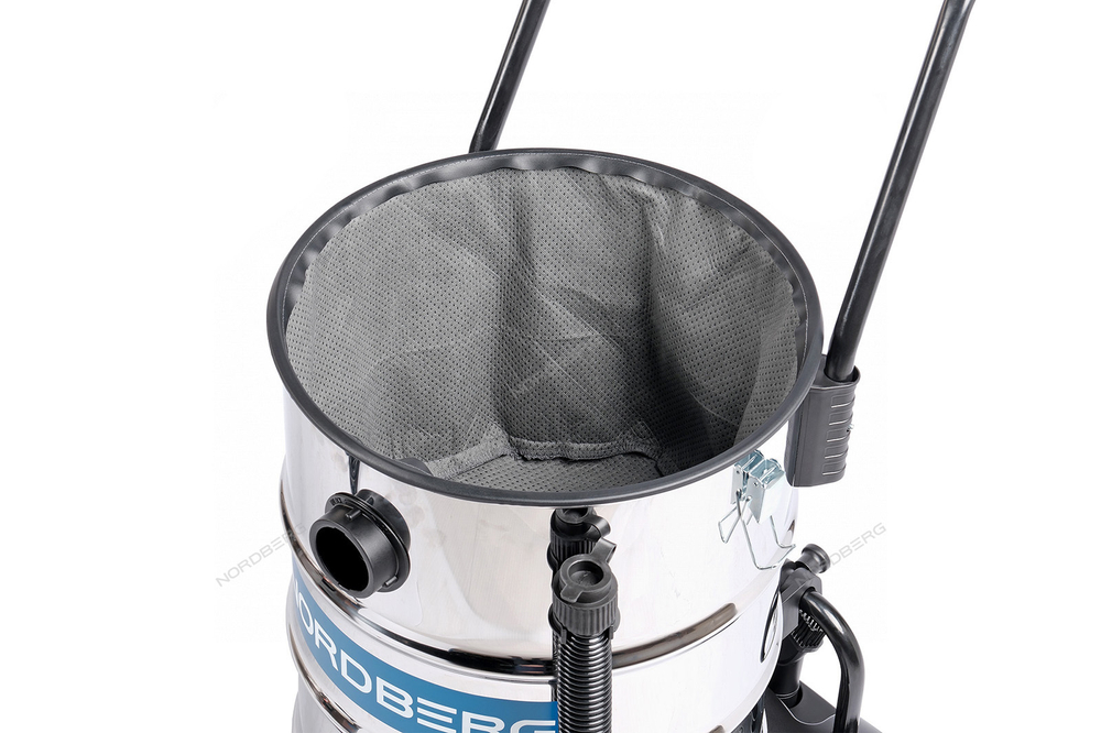 NORDBERG (NV82) Пылесос двухтурбинный 80л 2400 Вт