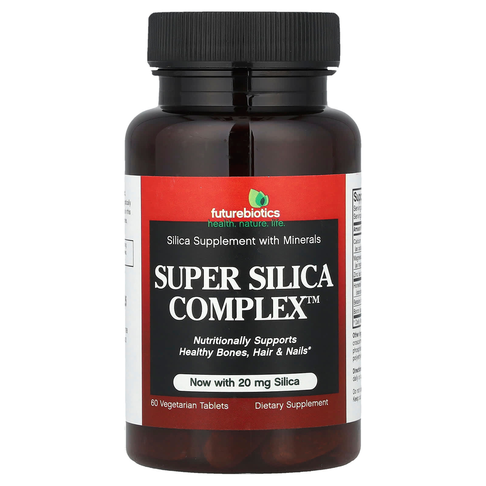 Futurebiotics, Super Silica Complex™, комплекс с диоксидом кремния, 60 вегетарианских таблеток