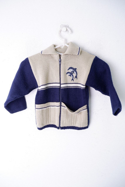 Свитер на молнии на 3 года