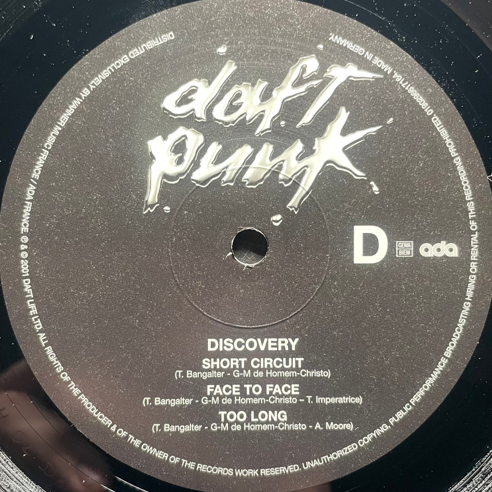 Daft Punk ‎– Discovery 2LP (Германия 2023г.)