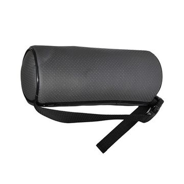 Автомобильная подушка "Валик" под шею из экокожи