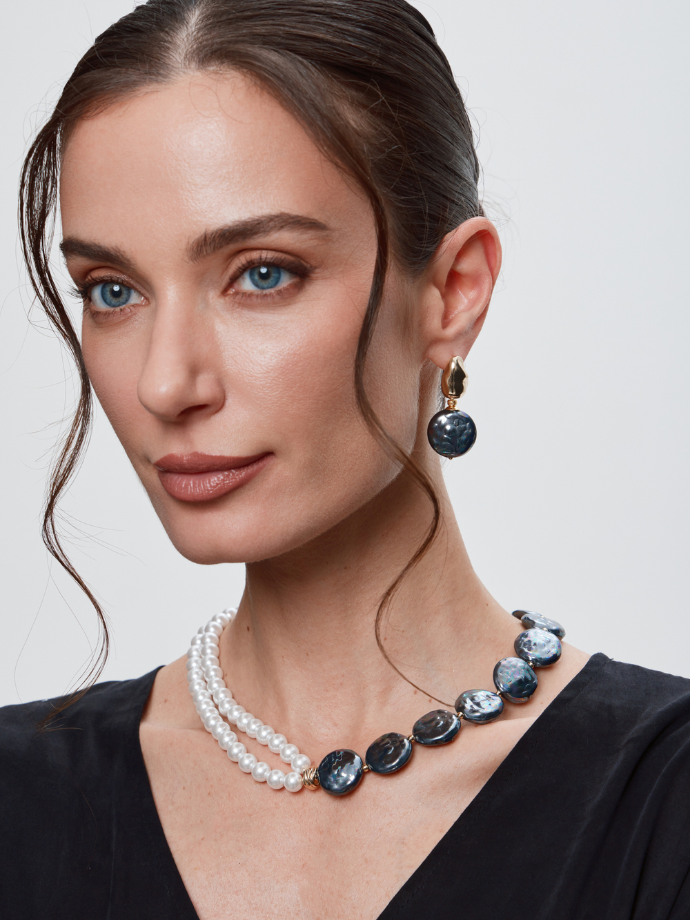91004066 Колье Selena Pearls