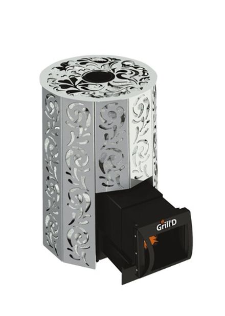 Дровяная банная печь Grill'D Violet 200 Long Pro