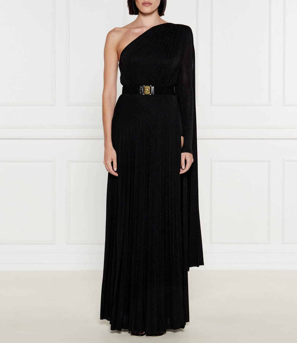 Платье с ремешком Elisabetta Franchi - черный(AB68646E2)