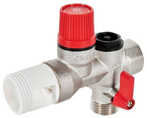 Группа безопасности бойлера Rommer 1/2" 6 бар (RVS-0007-007015)