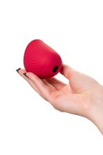 Вакуум-волновой стимулятор клитора Qli by Flovetta Birdie красный 6,3 см
