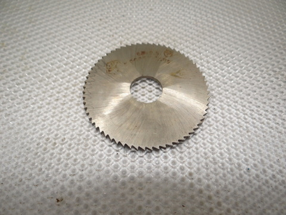 Фреза отрезная дисковая по металлу 63х2.5х16мм. z=64 Р6АМ5 СССР без фаски без шпонки