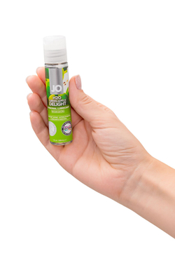 Смазка с ароматом яблока JO Flavored  Green Apple H2O - 30 мл.