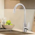 Смеситель для кухни, Frap, с картриджем, нерж, F4048