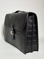 Портфель Hermes из кожи крокодила
