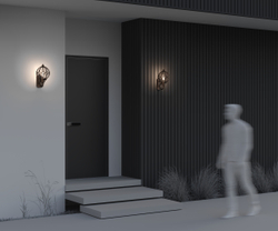 Уличный настенный светильник Outdoor O024WL-01G