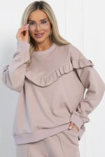 Свитшот Таллия (розовая пудра) Б13090-30М LT Collection
