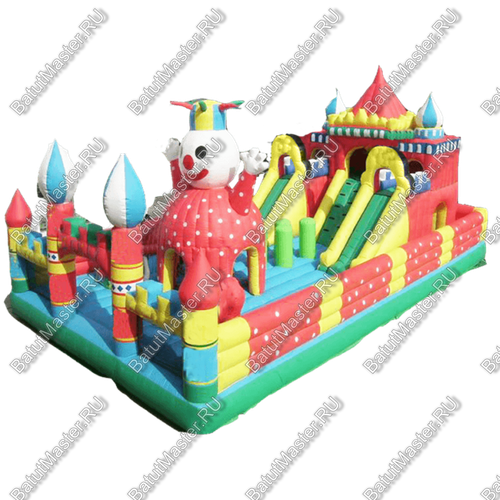 Коммерческий надувной батут "Страна клоунов"