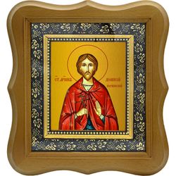 Дионисий Коринфский мученик. Икона на холсте.