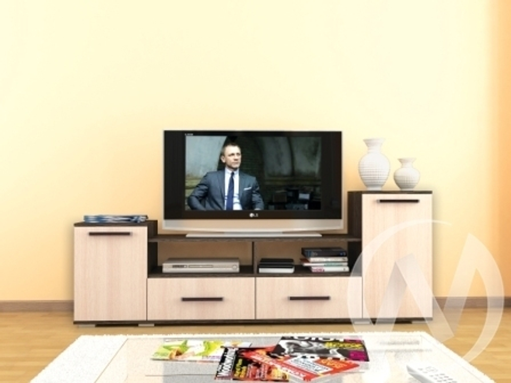 Тумба ТВ Парус-2 (венге/дуб молочный)