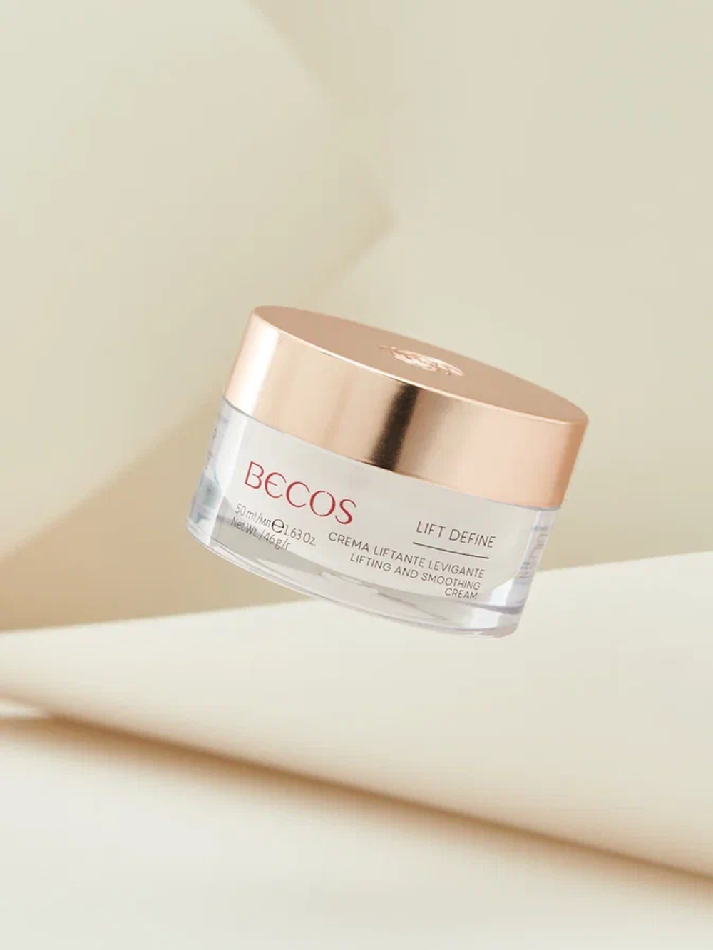 BECOS Моделирующий лифтинг-крем с комплексом PROLIFT-LIFTING AND SMOOTHING CREAM,50 мл