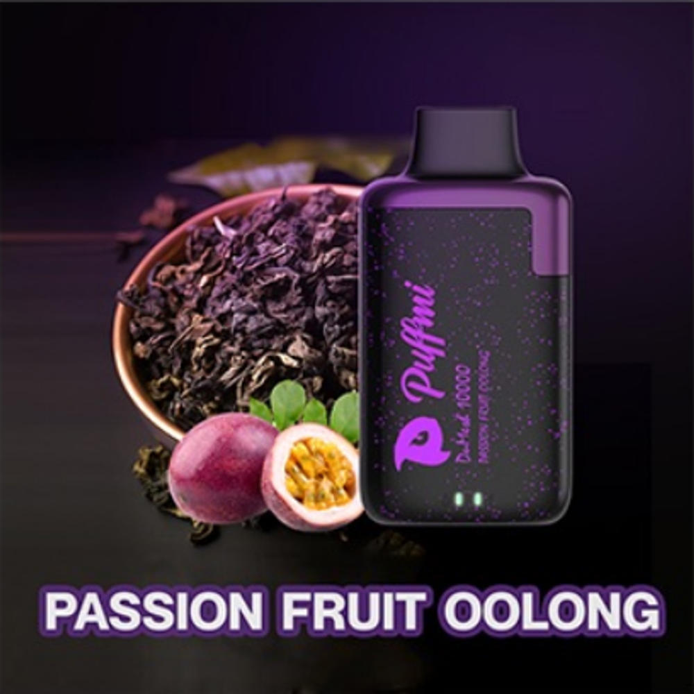 Puffmi Dumesh Passion fruit oolong (Маракуйя-улун) 10000 затяжек 20мг Hard (2% Hard)