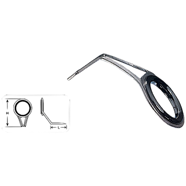 Кольца пропуск. Jaxon Керамический ОК-SС-010  H=17.0мм D=11.0мм